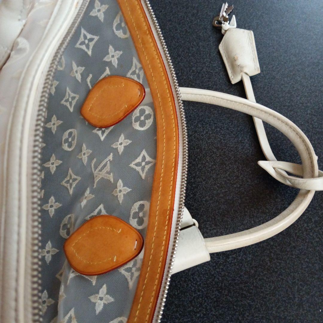 Louis Vuitton 　ロックイットバッグ　透明 　ロゴ入りメッシュ　夏