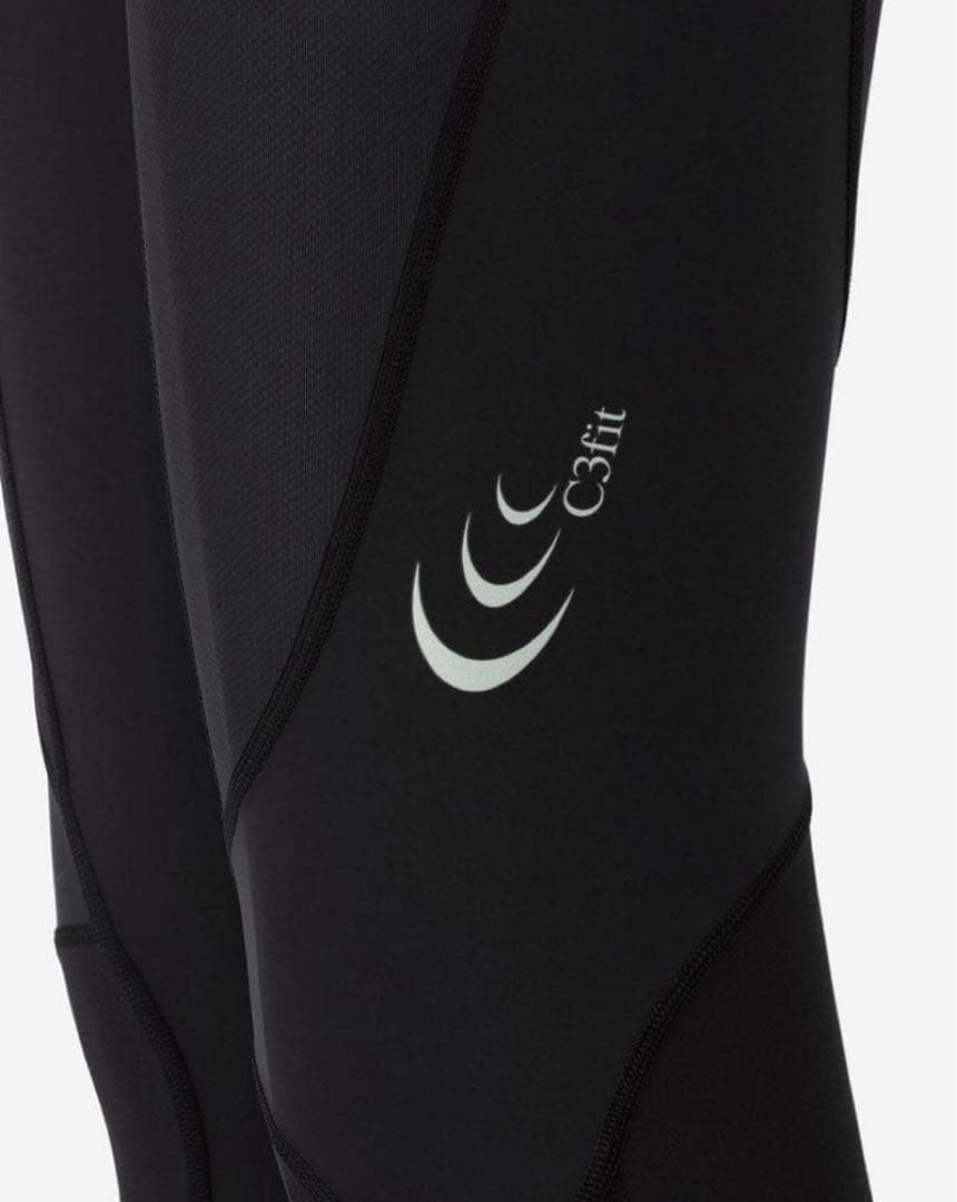 C3fit インパクトエアー　ロングタイツ ランニング　スパッツ