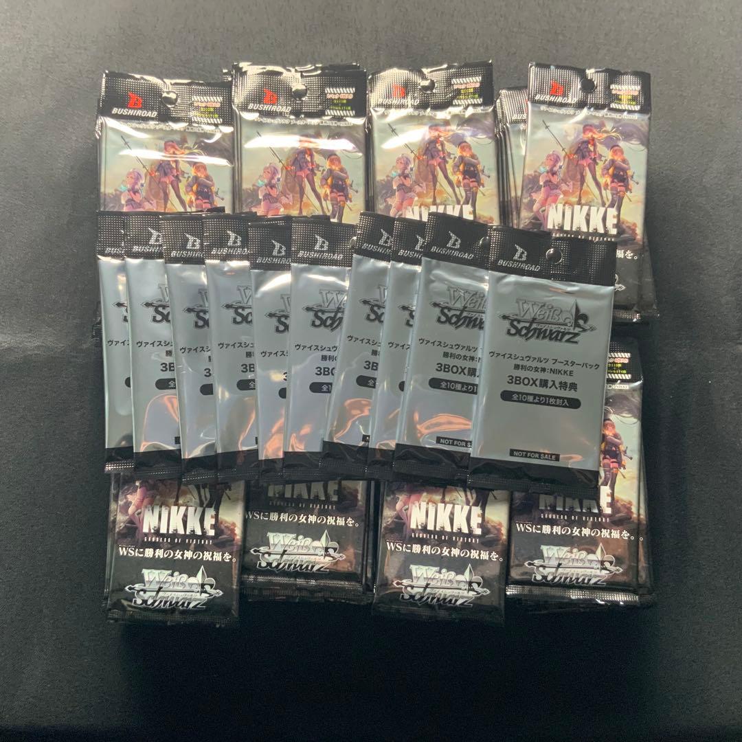 ヴァイスシュバルツ　勝利の女神：NIKKE　160パック+box特典10パック