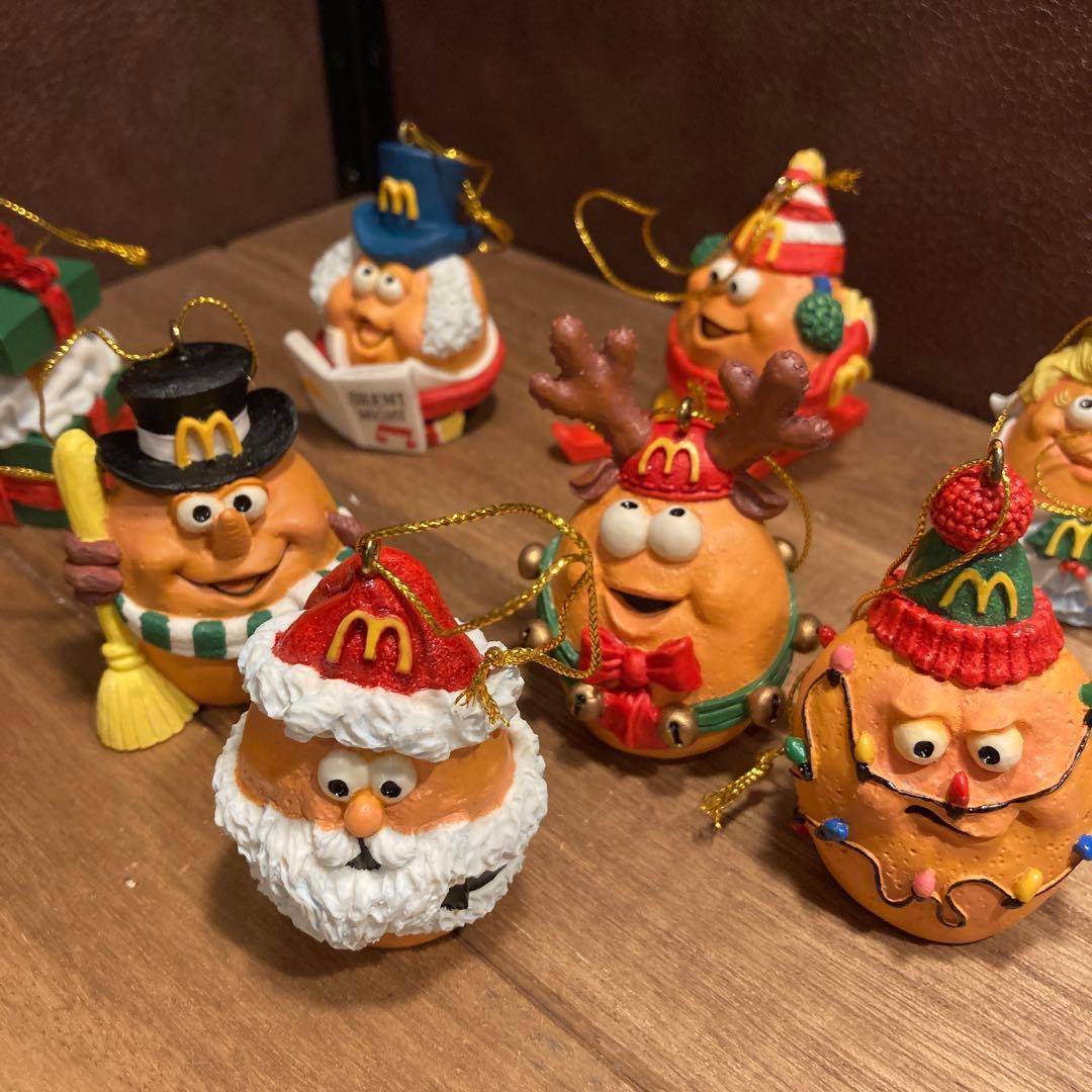 ビンテージ　マクドナルド オーナメントセット ナゲットバディーズフライガイガール