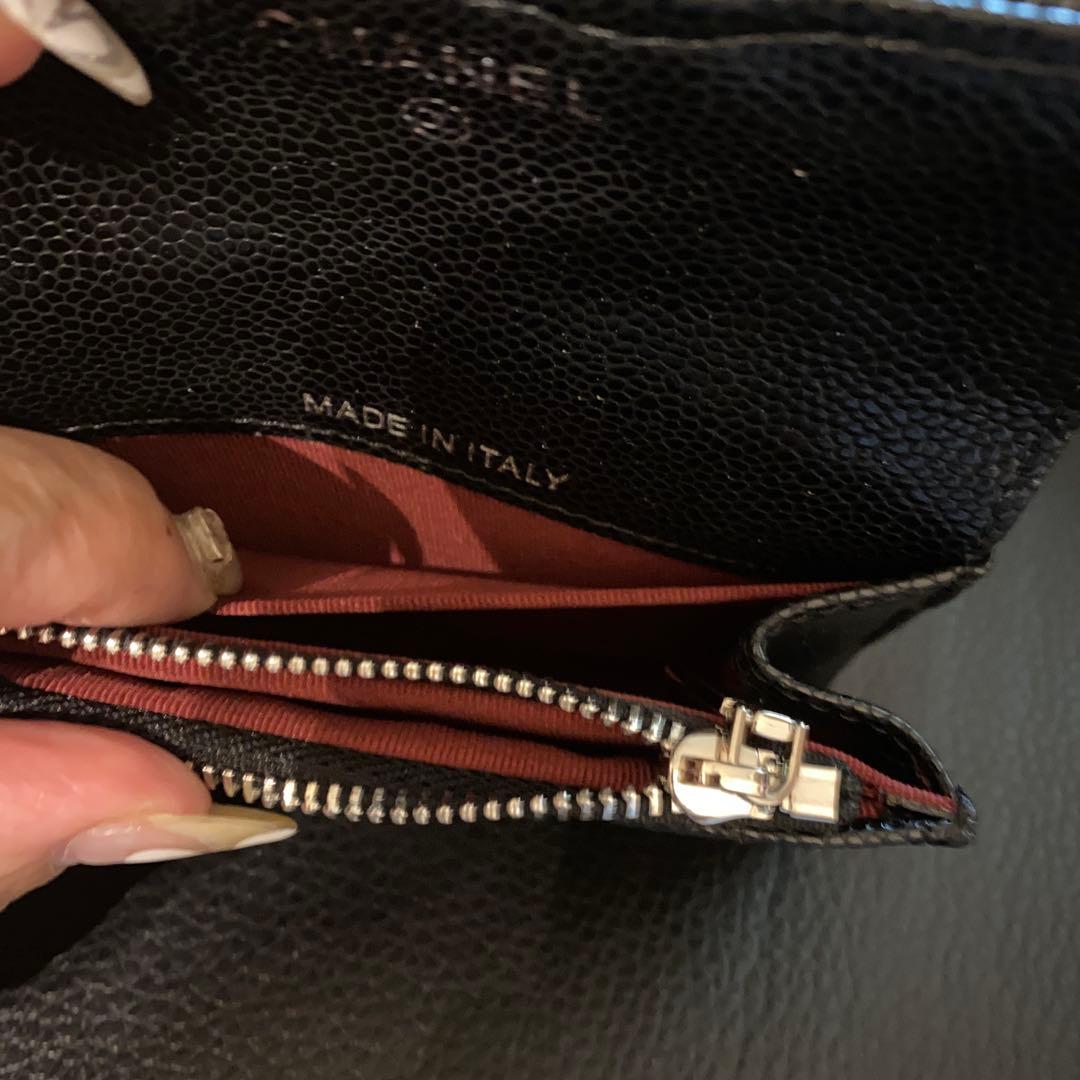 CHANELケース ブラック シルバー ノベルティ