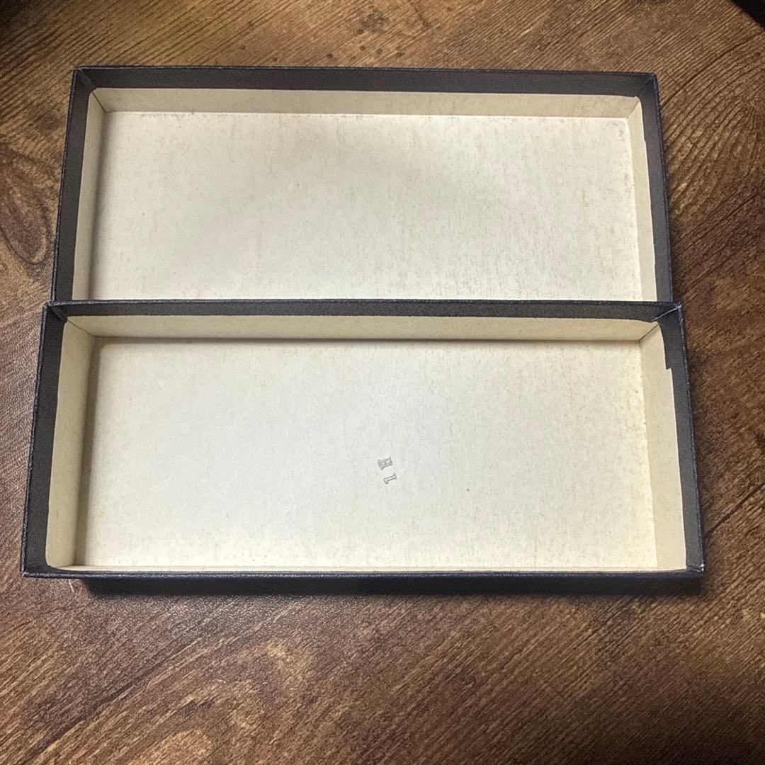 箱付 美品 バーバリー BURBERRY ペンケース 筆箱 赤 万年筆ケース