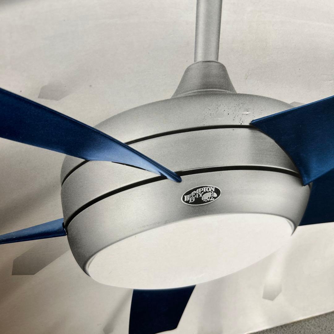 ❤️新品❤️Windward II シーリングファン ライトブライススチール仕上