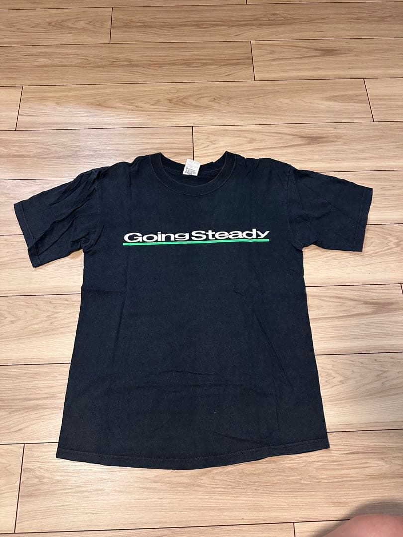 Going Steady Tシャツ M ブラック anvil