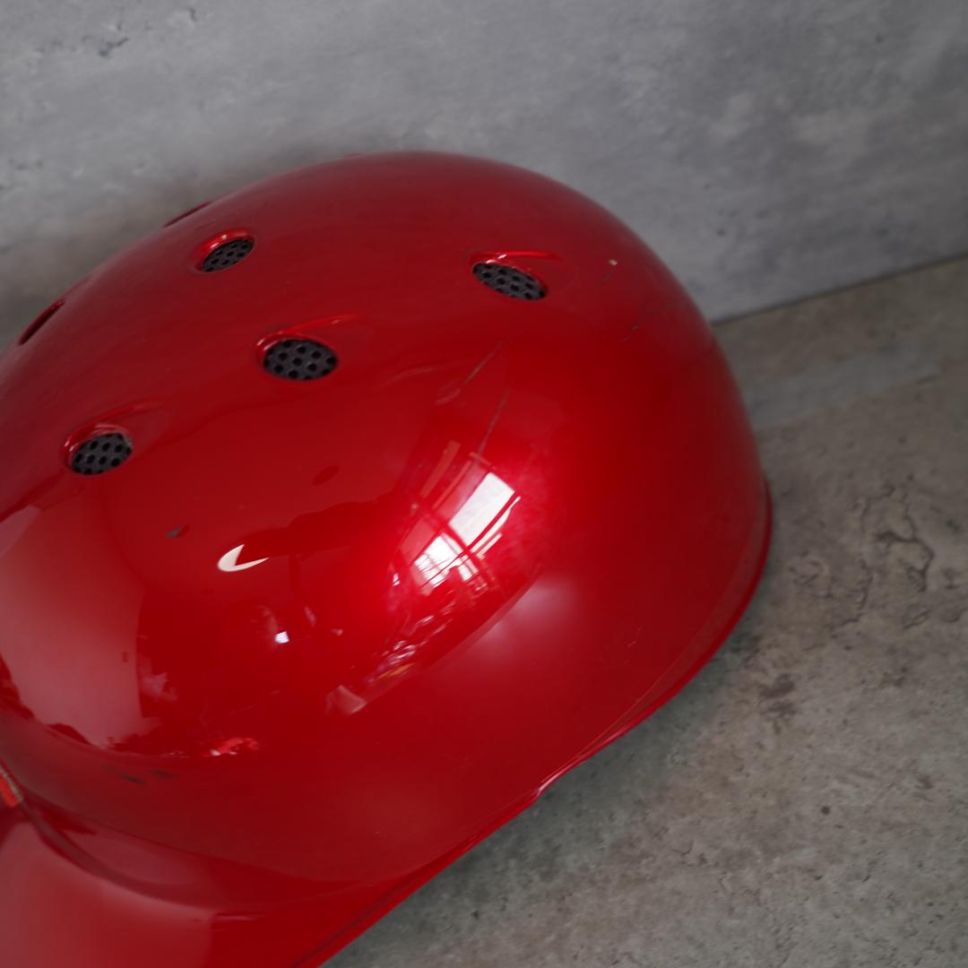 広島カープ　コーチ支給品　ヘルメット　プロコレ　プロモデル　ミズノ