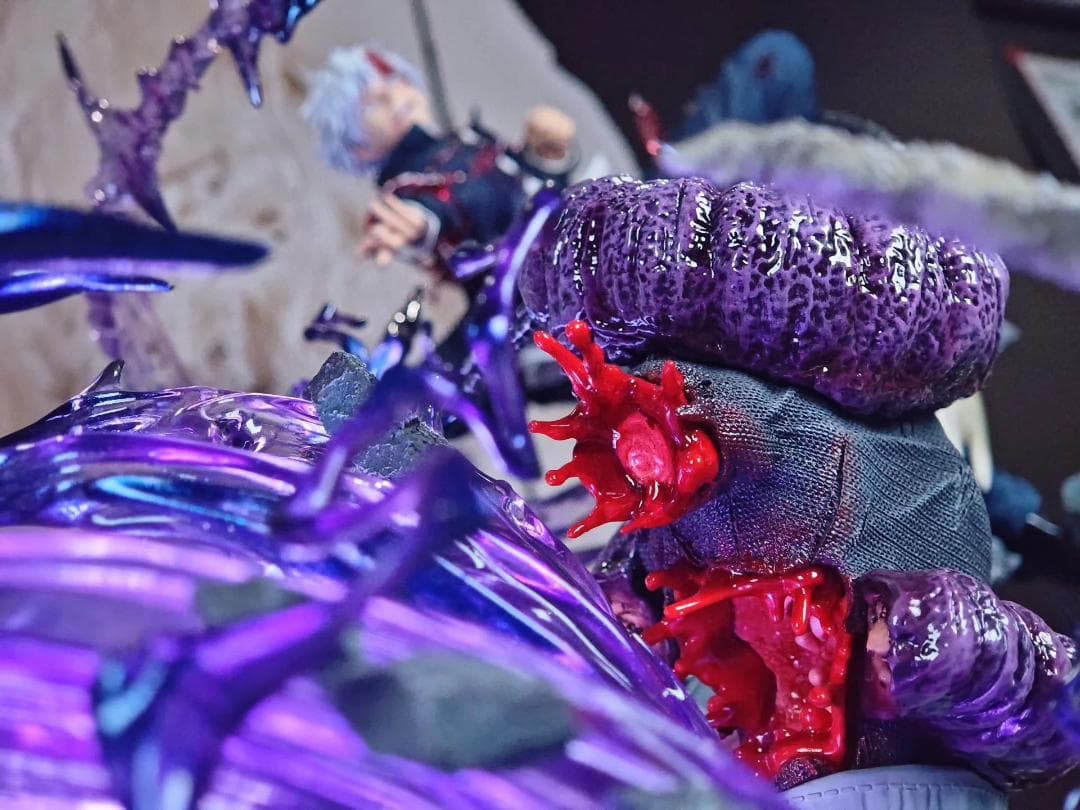 呪術廻戦 ごじょう さとるvsふしぐろ じんじ 1/6 樹脂 彫刻 フィギュア