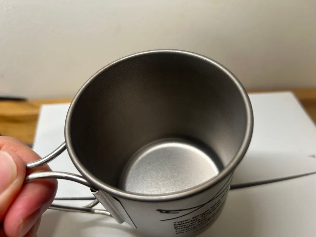 ジャーナルスタンダード　コラボ　レア　 peak チタンマグカップ