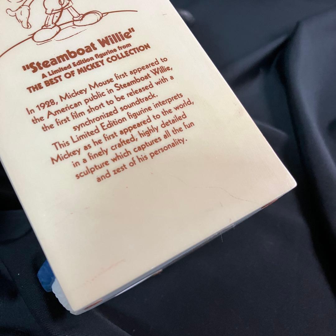 【匿名配送/希少】Disney/エネスコ/ミッキーマウス/蒸気船ウィリー1928