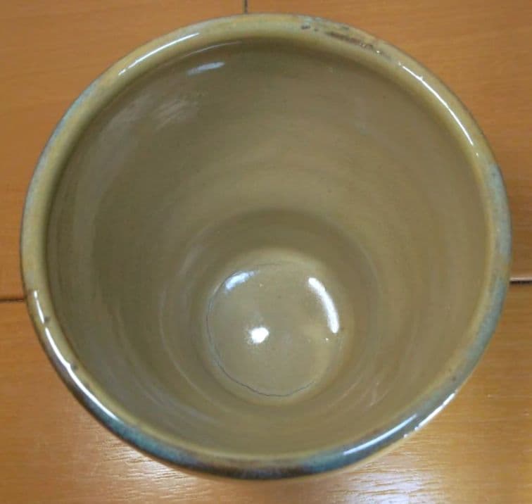 人間国宝 金城次郎 壷屋焼ゴブレット(草花文) 栞 共箱 美品 やちむん 壺屋焼