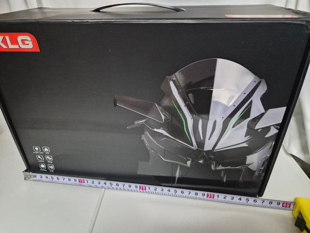 1:6 カワサキ H2R Ninja 合金ダイカスト超BIG オート　カーボン