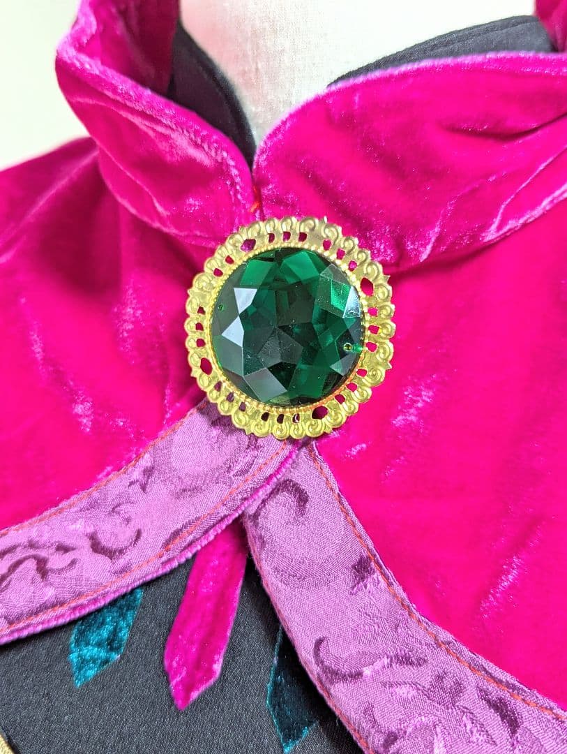 アナ雪コスプレ衣装　エルサ　戴冠式　Dハロ