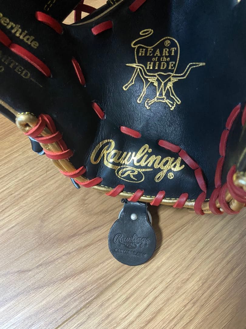 Rawlings MlB 205WModel 軟式 黒 グローブスタンド付き