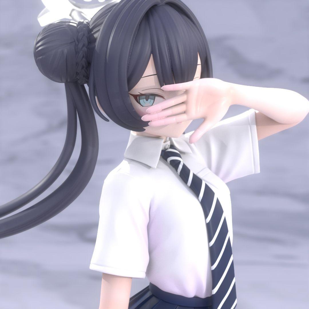 Blue Archive　竜華キサキ　制服ver.　ガレージキット フィギュア