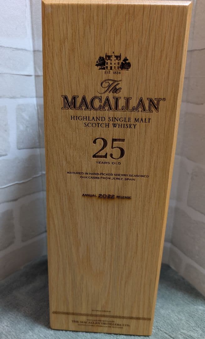山*下様 The Macallan 25年 シングルモルトウイスキー 2022年