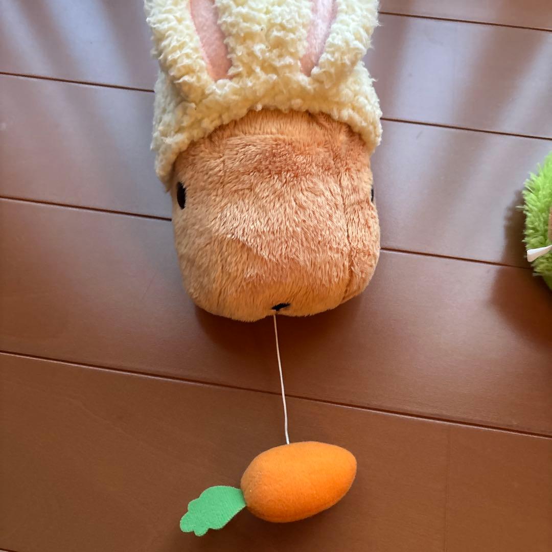 平成レトロ　初期　カピバラさん　ぬいぐるみ　温泉　動くマスコット