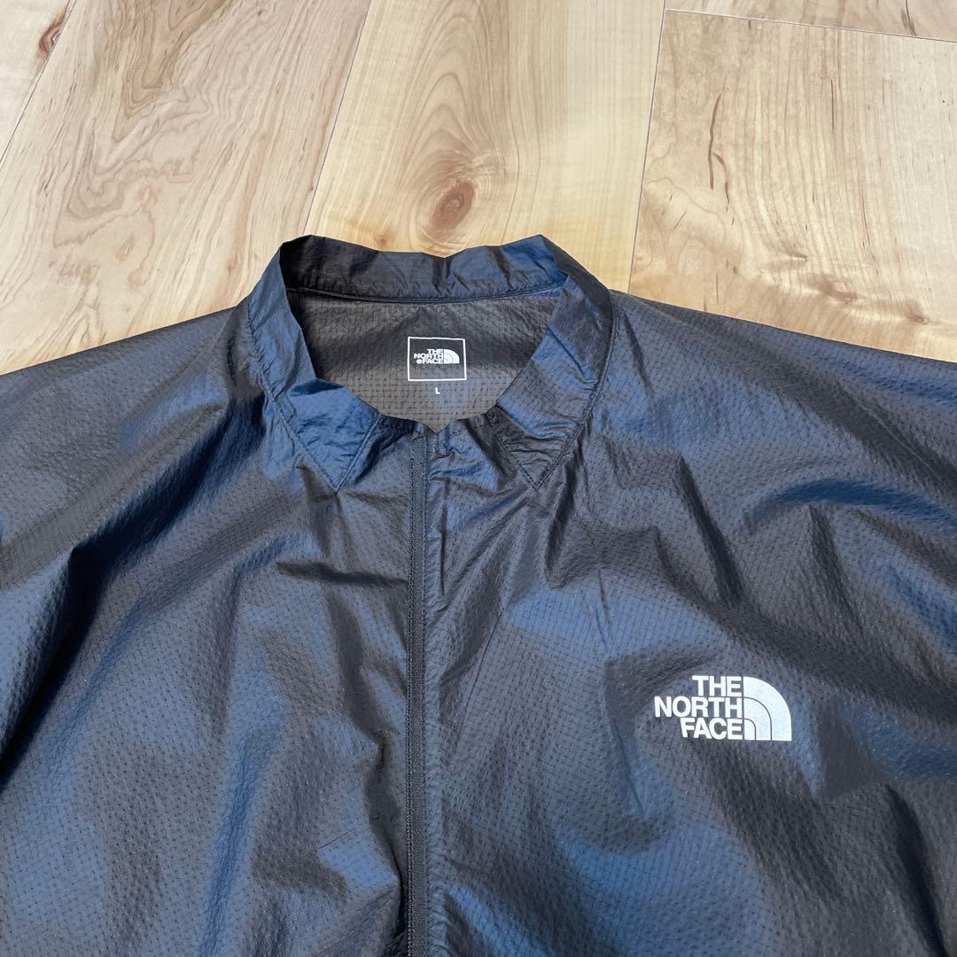 ほぼ新品☆ノースフェイス/フライトインパルスジャケット/L/ブラック/超軽量
