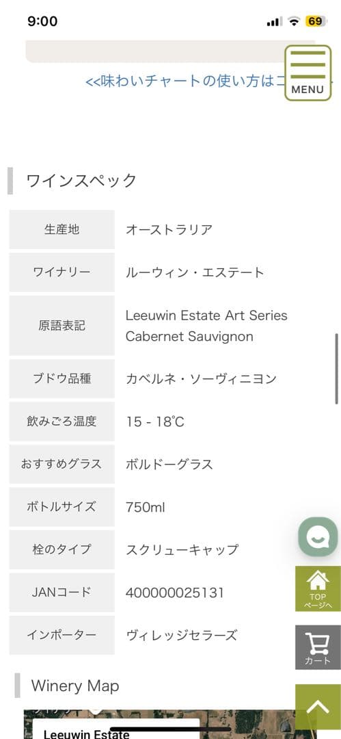 ルーウィン エステート アートシリーズ 2004 カベルネ ソーヴィニヨン