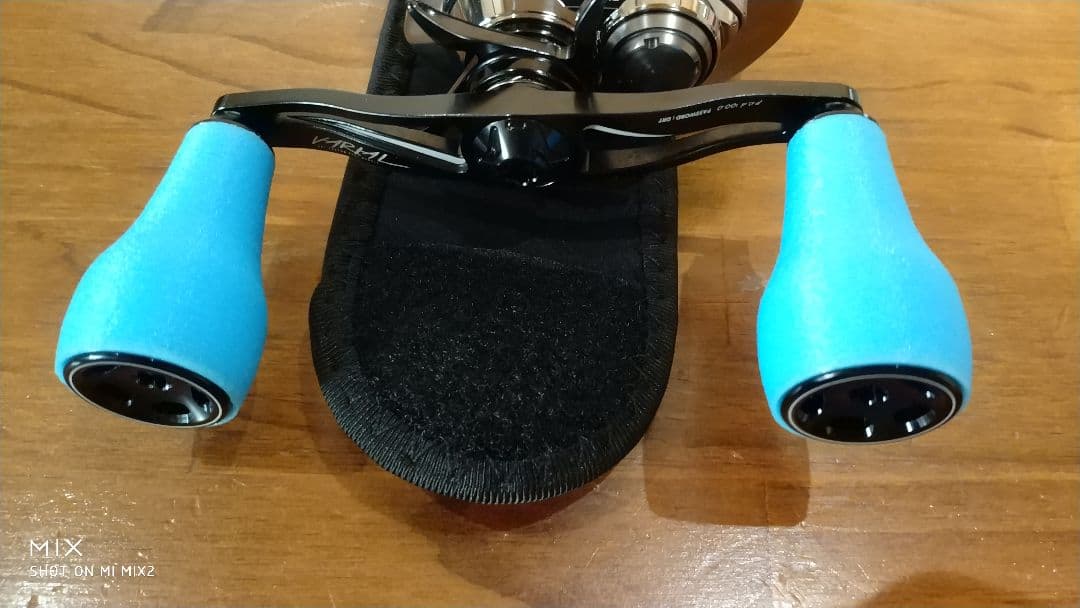 ハンドメイドノブ　TPU樹脂製タイプBM　スカイブルー　2個1セット