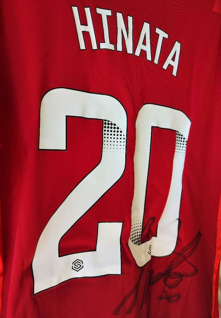 マンチェスター・ユナイテッド 宮澤ひなた サイン入り