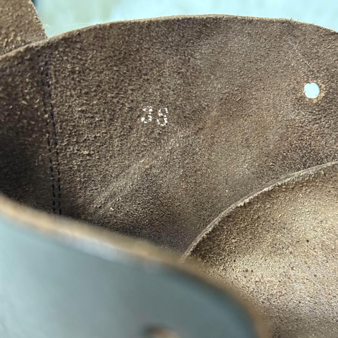 極美品✨trippen NOMAD WAW カーフレザー　ブーツ 38 ドイツ製