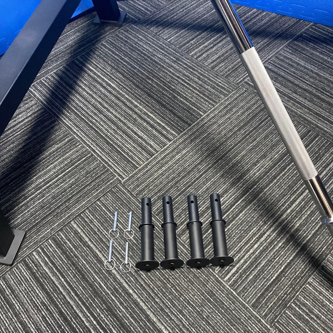 パワーラックとバーベルシャフトセット。ファイティングロード