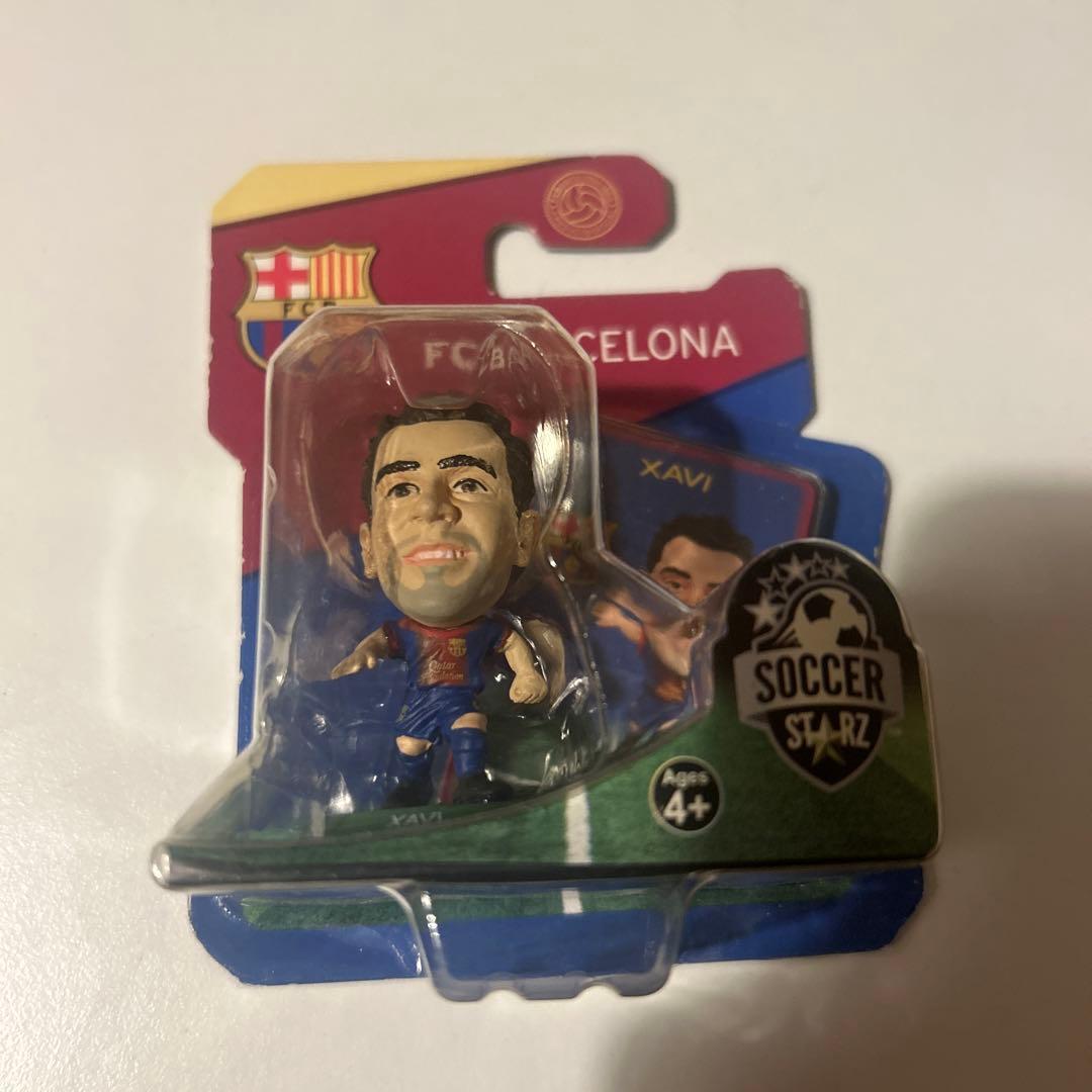 シャビ　バルセロナ　フィギュア　SOCCER STARZ