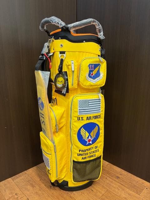 アーミーベース U.S. AIR FORSE スタンドキャディバッグ 新品