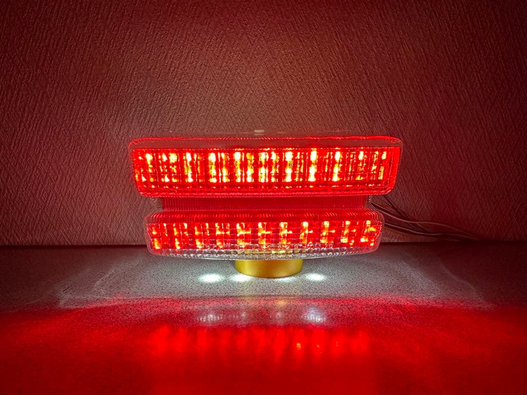 XJR400 4HM クリアテール RGB LED 切替スイッチ