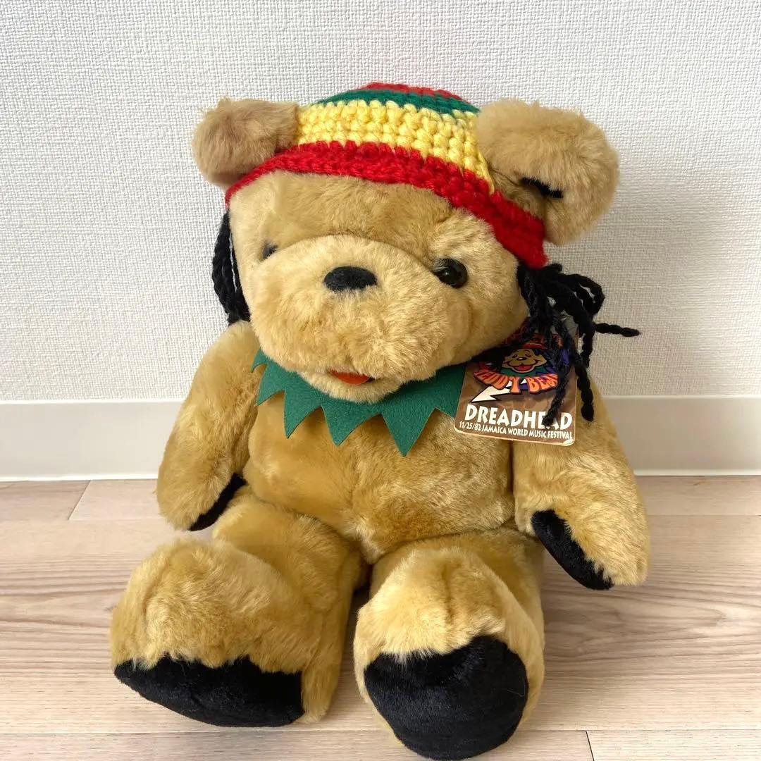 グレイトフルデッド Dreadhead ぬいぐる　ラスタ　ビンテージ