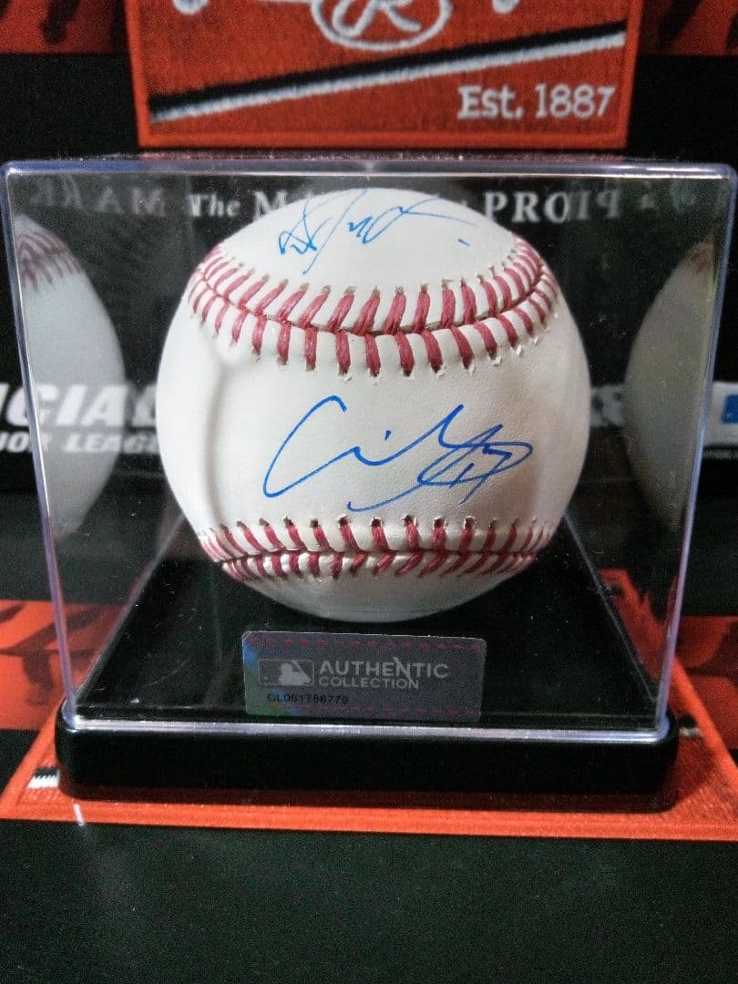MLB公式球 大谷翔平 佐々木朗希 山本由伸 直筆サインボール ケース付き