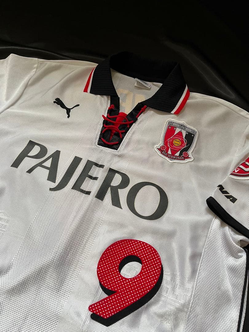 【美品/希少】2002年 浦和レッズ アウェイ ユニフォーム NO.9 S-M