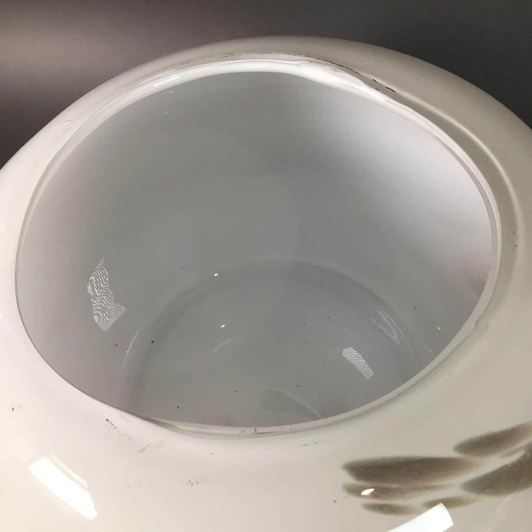 Ｒ７６４　水指　『笹川光友造』『大徳寺　太田大梅　箱書』『硝子水指』　共箱