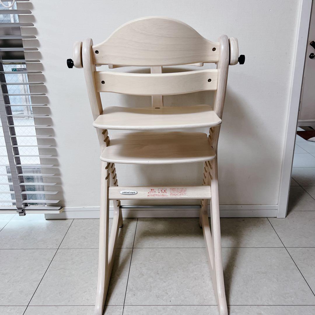 【未使用級】大和屋 yamatoya すくすくチェア スリムJ　ハイチェア