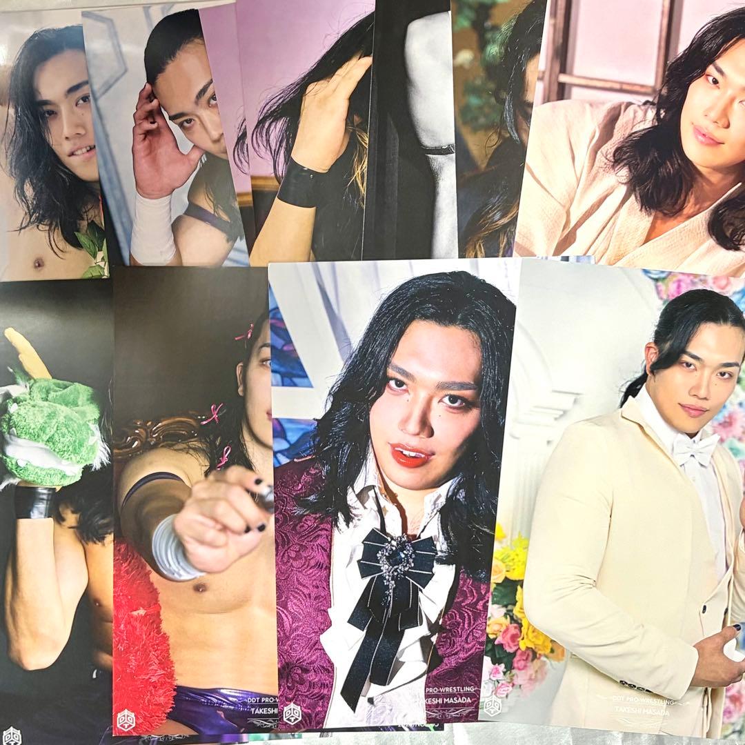 DDT プロレスリング 正田壮史 ポートレート 13枚セット