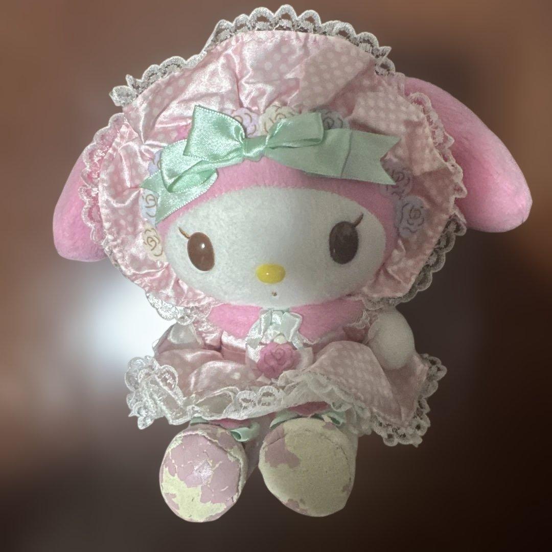 マイメロディ ぬいぐるみ 40th アニバーサリー ピューロランド限定　ジャンク