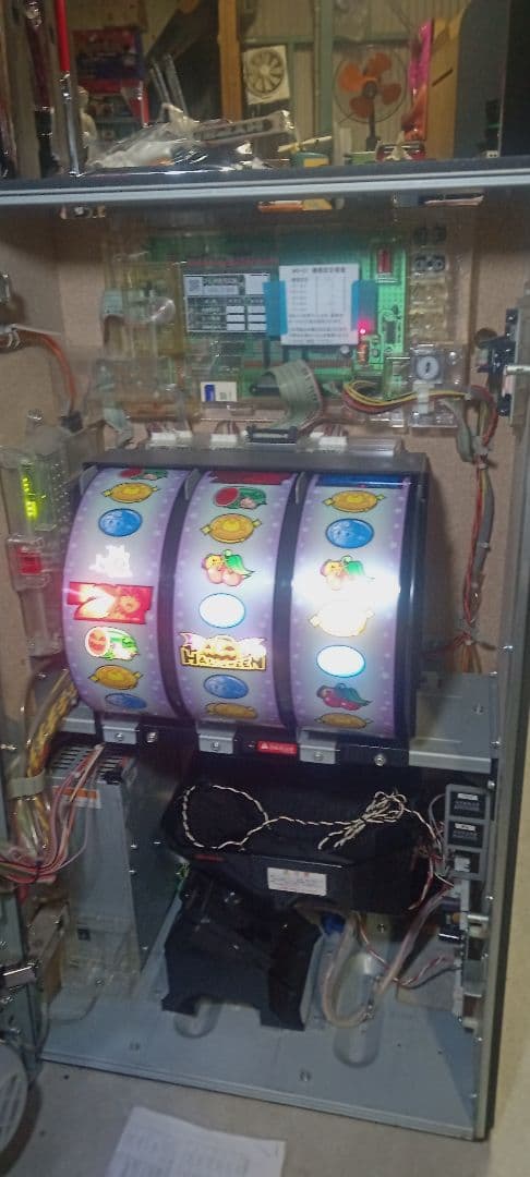 送料込　パチスロ　実機　マジカルハロウィン3 アミューズ　不要　家スロ
