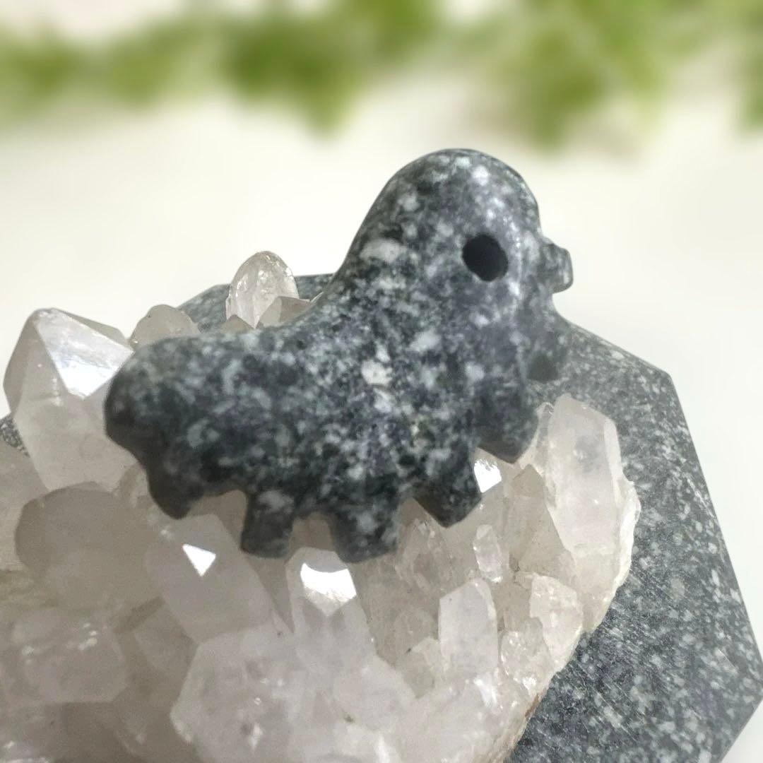 【遠野霊石】高波動霊石　龍神石　感謝の石　一ノ型　獣型勾玉　奇跡石