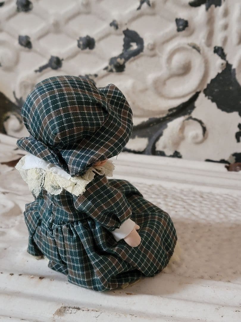 新品未使用　デッドストックヴィンテージ　ビスクドール　ミニョネット　２体セット