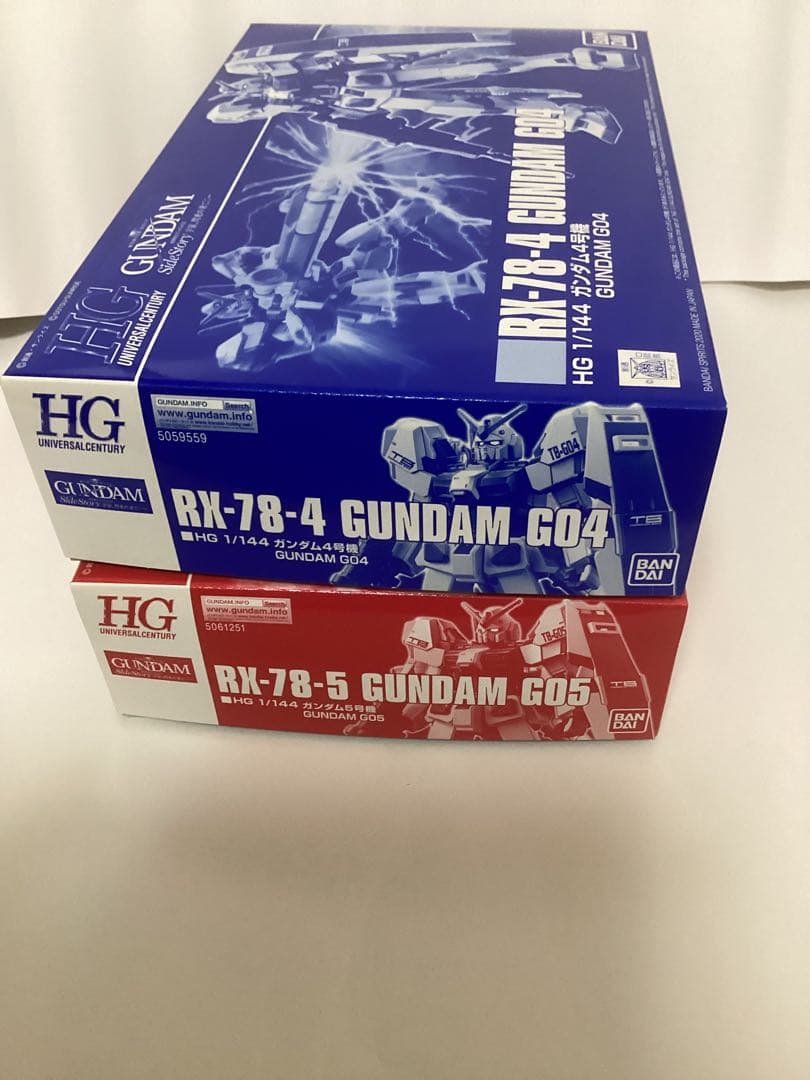 HGガンダム4号機、5号機　セット　未開封品