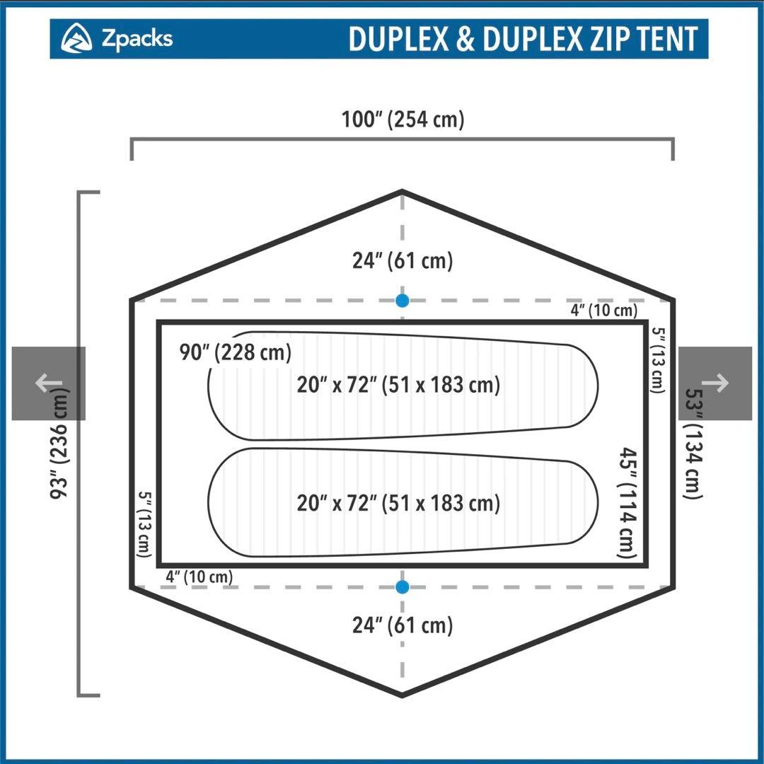 テント・タープ Zpacks Duplex Tent