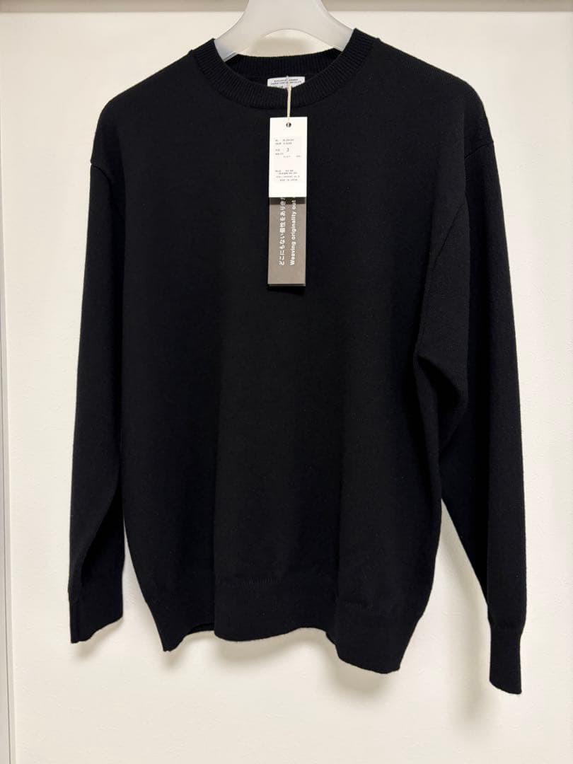 YONETOMIヨネトミRIGID CASHMERE SWEATER P/O 3