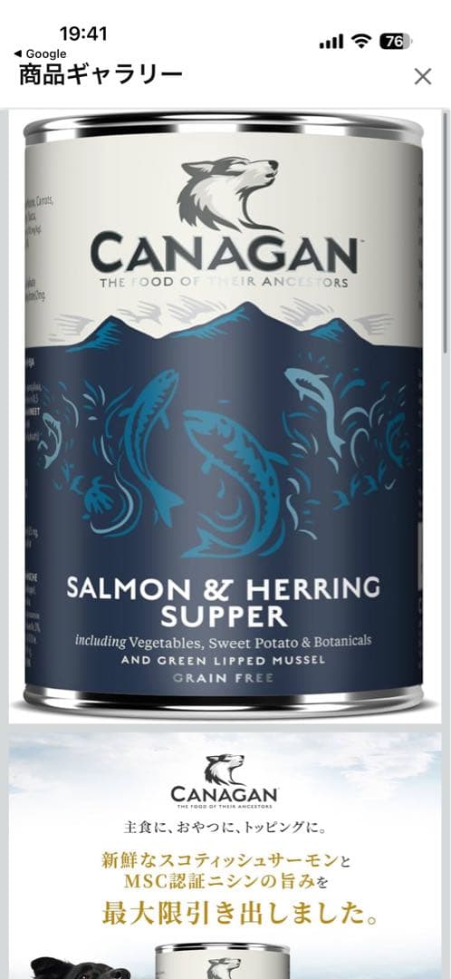 CANAGAN サーモン＆ニシン 400g×11缶