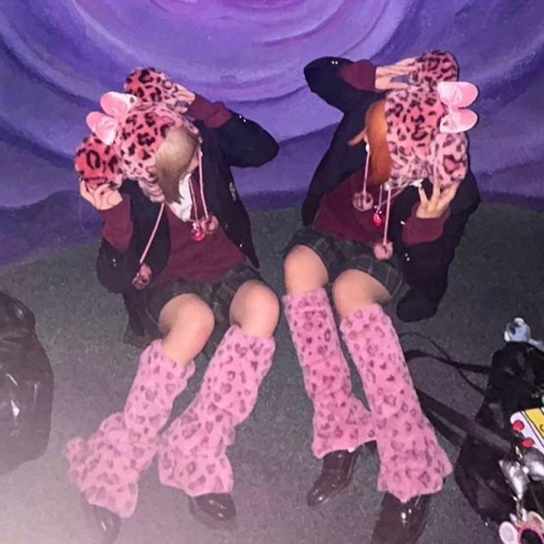 ディズニー被り物 、ワイドレッグウォーマー