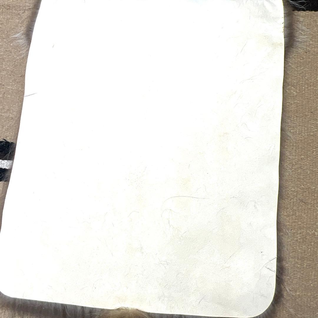 極上特大ラクーン　尻あて腰当尻皮　登山　スキー　キャンプ　ヒップガード　毛皮敷物