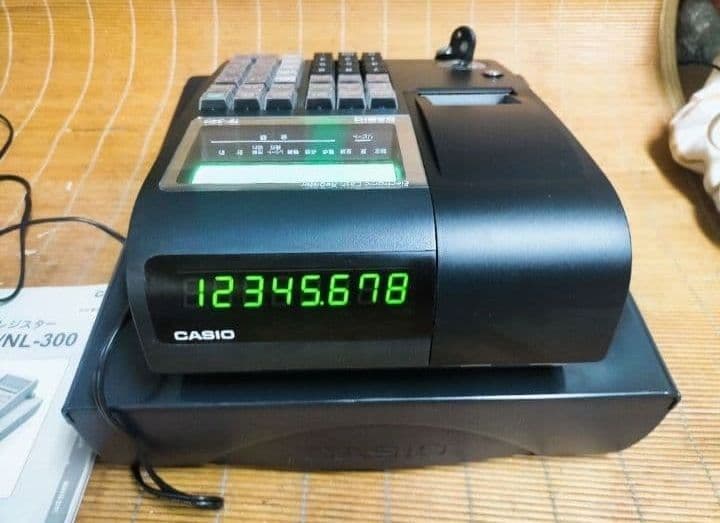カシオレジスター　TE-340/NL300　フル設定無料　550123