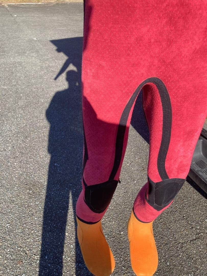 ウェットスーツ 3mmセミドライ ブーツ付き Mサイズ ショートチェストジップ