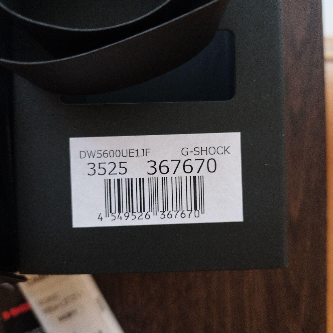 G-SHOCK DW5600UE-1JF（タグなど一式付属）ブラック