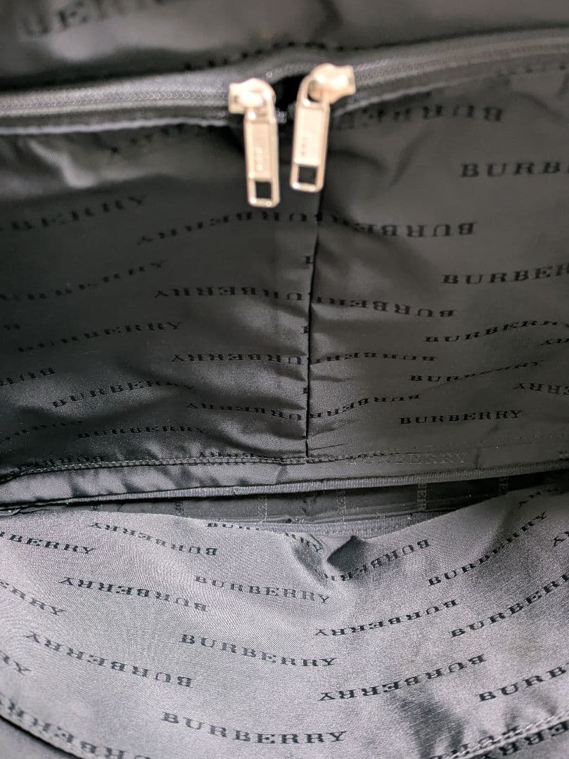 【レア】BURBERRY バーバリー ブリーフケース ダークグレー ホースロゴ