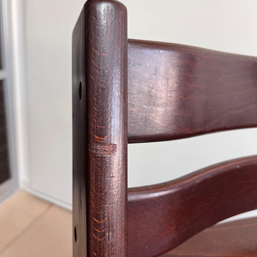 【新型現行品】ストッケ トリップトラップ ウォールナットブラウン