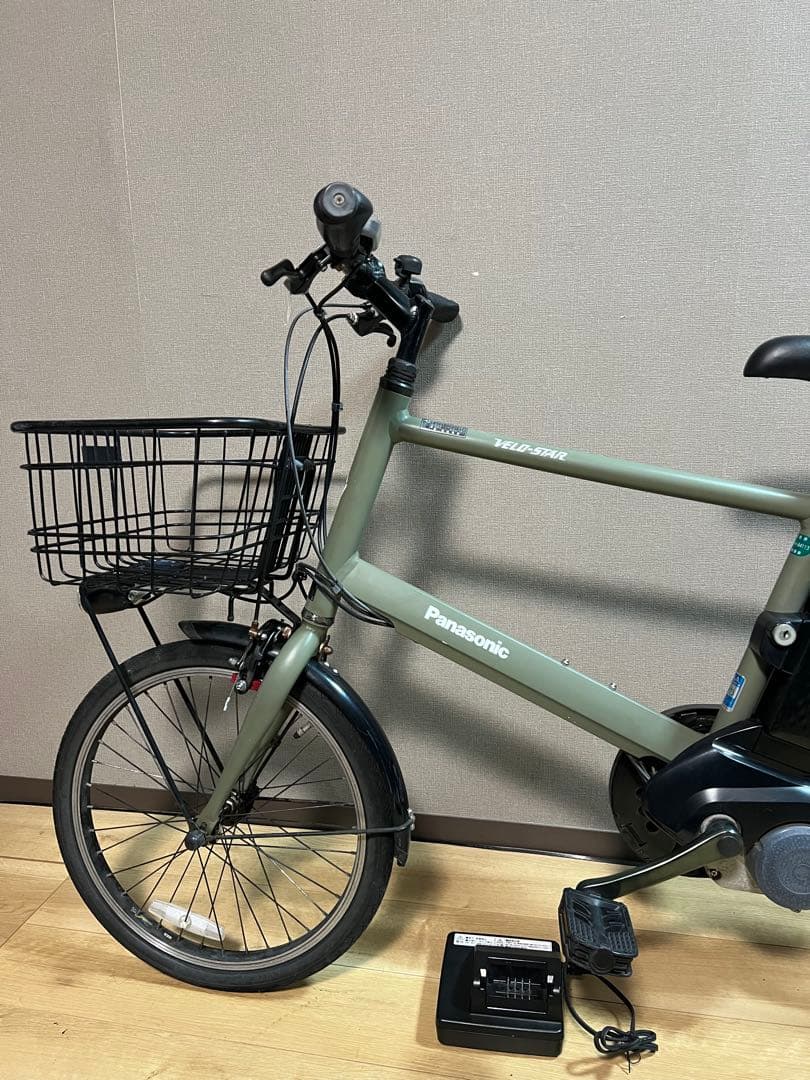 美品 パナソニック電動自転車、バッテリー8.0Ah